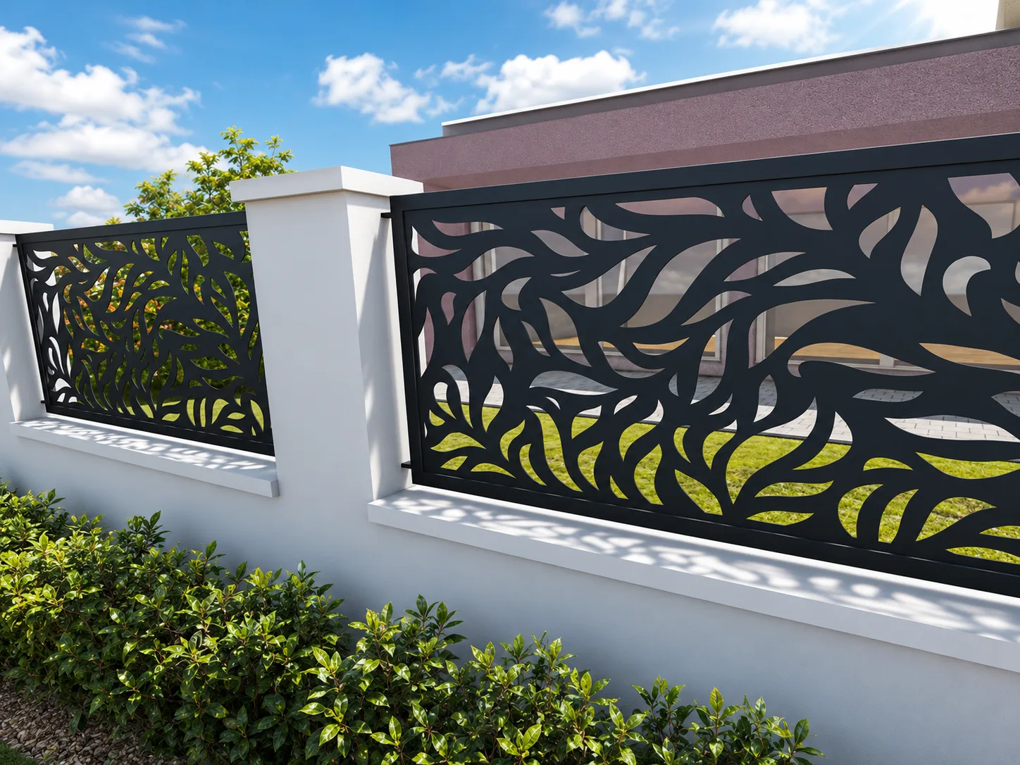 fence custom cut cnc outdoor