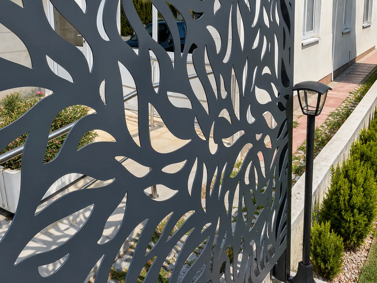 fence custom cut outdoor