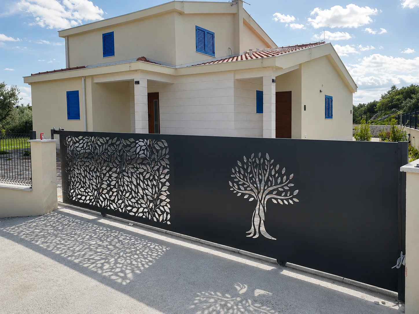 front door decorative panel custom made